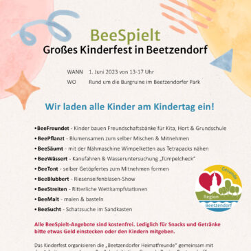 BeeSpielt: Großes Kinderfest in Beetzendorf